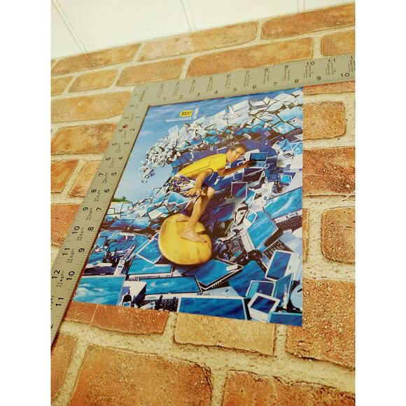 2004 Best Buy Print Ad Man Surfing Wave of Electronics Thousands Possibilities - Picture 4 of 10